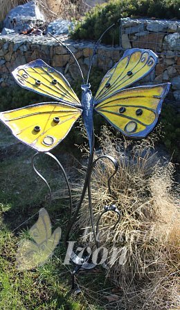 Motýl - sluneční záře